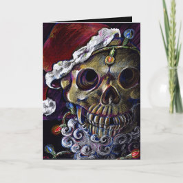 Dode Kerstmis Feestdagen Kaart