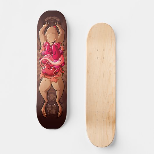 Dode kikker skateboard (Voorkant)