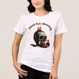 Dode Maar Glanzende Schedel T-shirt – Día de los M