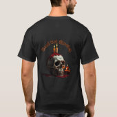 Dode Maar Glowing Halloween T-Shirt (Achterkant)