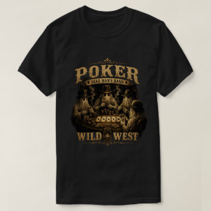 Dode man hand ghost poker shirt