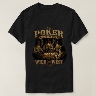 Dode man hand ghost poker shirt
