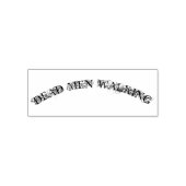 " DODE MANNEN LOPEN " SPOOKY LOOK HALLOWEEN ZELFINKTENDE STEMPEL (Design)