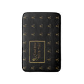 Dode Mannen vertellen geen testikels met schedel Badmat (Voorkant Verticaal)