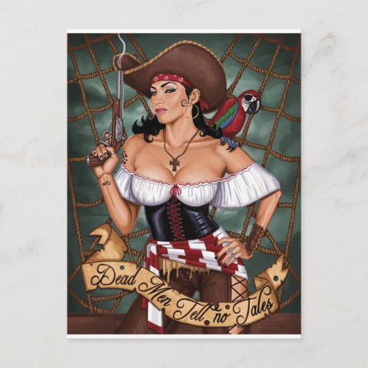 Dode mannen vertellen geen verhalen briefkaart (Voorkant)