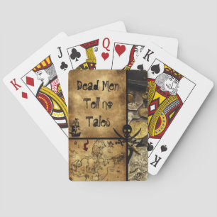 Dode Mannen vertellen geen verkoop Pokerkaarten