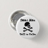 Dode Mannen vertellen geen verkoop Ronde Button 3,2 Cm (Voorkant /achterkant)