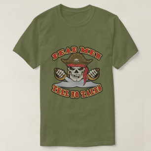 Dode Mannen vertellen geen verkoop T-shirt