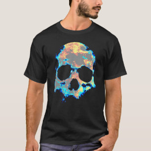 Dode mannetjes Doodskelet Botten Koel Huid T-shirt