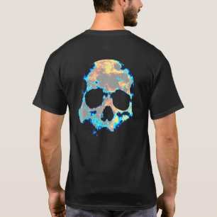 Dode Mans Schedel Dood Skelet Hoofd Botten Cool Sk T-shirt