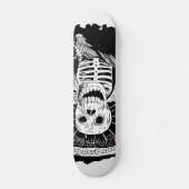 Dode Mexicaanse Mad Mariachi Skull Skateboard (Voorkant)