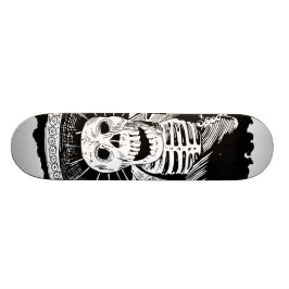 Dode Mexicaanse Mad Mariachi Skull Skateboard