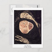 Dode moeder van Egon Schiele Briefkaart (Voorkant / Achterkant)