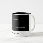 dode mok voor geek koffie (Voorkant rechts)