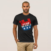 Dode olifant - Dump Trump - Anti-Trump - T-shirt (Voorkant volledig)