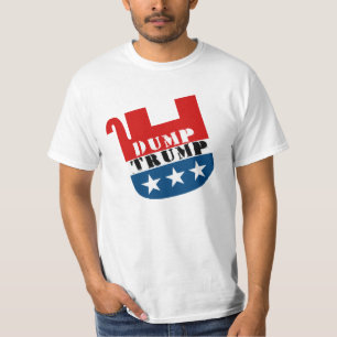Dode Olifant - Dump Trump - Anti-Trump - T-shirt