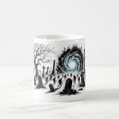 Dode opstaan uit de afgrond koffiemok (Center)