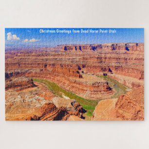 Dode paardenpunt Utah. Legpuzzel