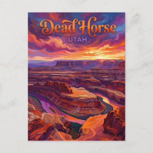 Dode paardpunt Utah Briefkaart