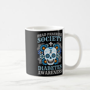 Dode pancreas Society Diabetes Awareness Sugar Sku Koffiemok