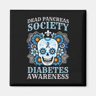 Dode pancreas Society Diabetes Awareness Sugar Sku Magneet