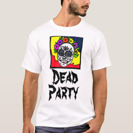 dode partij /dag van de doden t-shirt