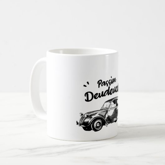 Dode Passion - 2CV Koffiemok (Voorkant links)