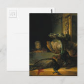 Dode pauzes door Rembrandt Briefkaart (Voorkant / Achterkant)