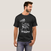 Dode Pelican - geen achtergrond T-shirt (Voorkant volledig)