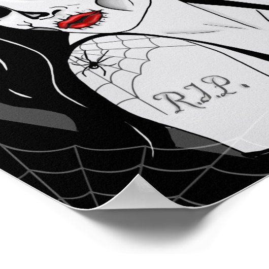 Dode Pin-up Poster (Hoek)