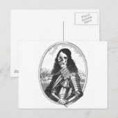 dode piraat briefkaart (Voorkant / Achterkant)