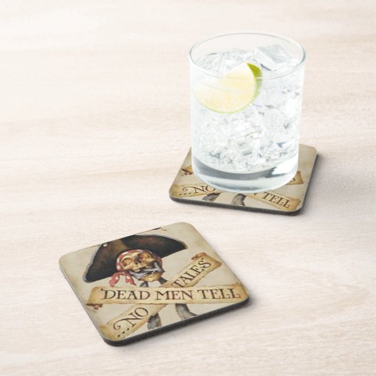 Dode piraten Onderzetters (Rechterzijde)