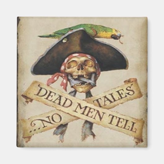 dode piratenmagneet magneet (Voorkant)