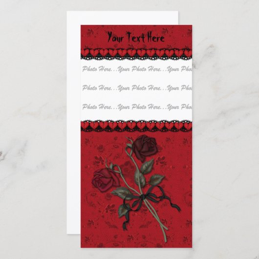 Dode Rode Roos (Voorkant / Achterkant)