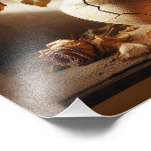 Dode rozen In vaas  stijl stilleven foto Foto Afdruk (Hoek)