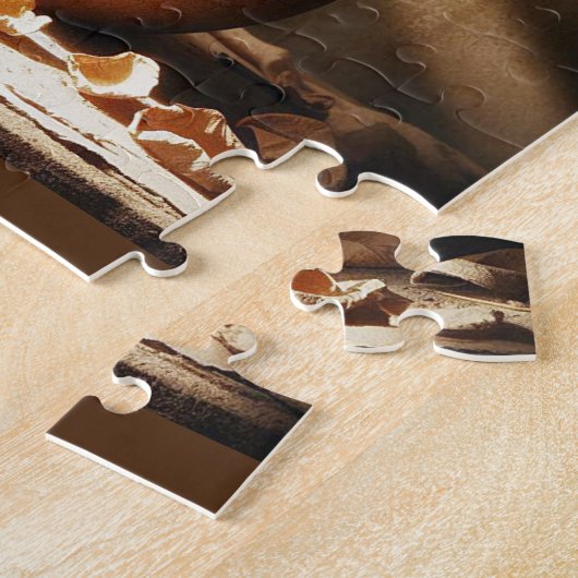 Dode rozen In vaas  stijl stilleven foto Legpuzzel (Zijkant)