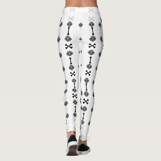 Dode Rozen Leggings (Achterkant)