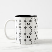 Dode Rozen Tweekleurige Koffiemok (Links)