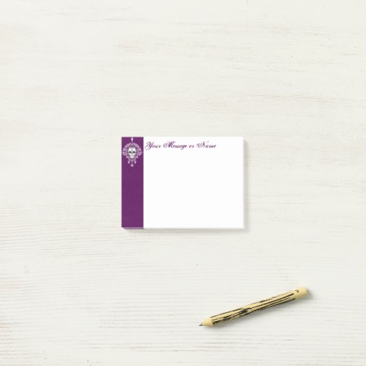 Dode schade - Aangepaste Post-it® notes suikersche (Op bureau)