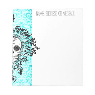 Dode schade - Aangepaste Sugar Skull-laptop Notitieblok