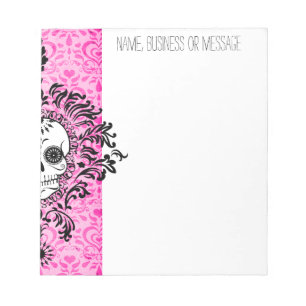 Dode schade - Aangepaste Sugar Skull-laptop Notitieblok