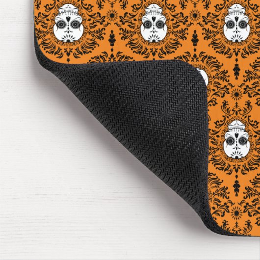 Dode schade - Aangepaste Sugar Skull Mousepad Muismat (Hoek)