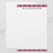 Dode schade - Aangepaste suikerrietkraam Briefpapier (Voorkant / Achterkant)