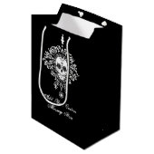 Dode schade - Aangepaste suikerzak voor de schedel Medium Cadeauzakje (Voorkant Gekanteld)