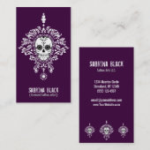 Dode schade - Aangepaste verticale kaart voor suik Visitekaartje (Voorkant / Achterkant)