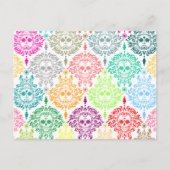 Dode schade - Chic Sugar Skull Briefkaart (Voorkant)