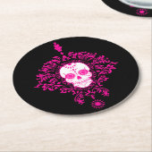 Dode schade - Chic Sugar Skull Onderzetters (Gebogen)