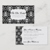 Dode schade - Chic Sugar Skulls - Aangepaste credi Visitekaartje (Voorkant / Achterkant)