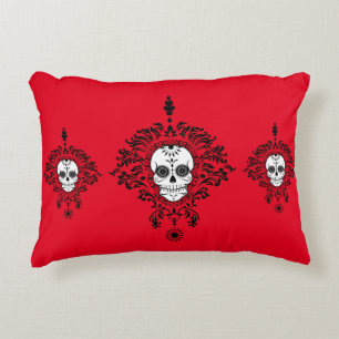 Dode schade - Chic Sugar Skulls Accent Pillow Accent Kussen