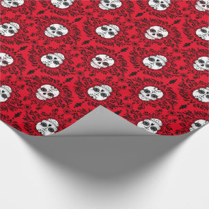 Dode schade - Chic Sugar Skulls Wrapping Paper Cadeaupapier